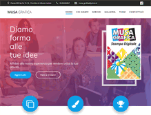 Tablet Screenshot of musagrafica.it